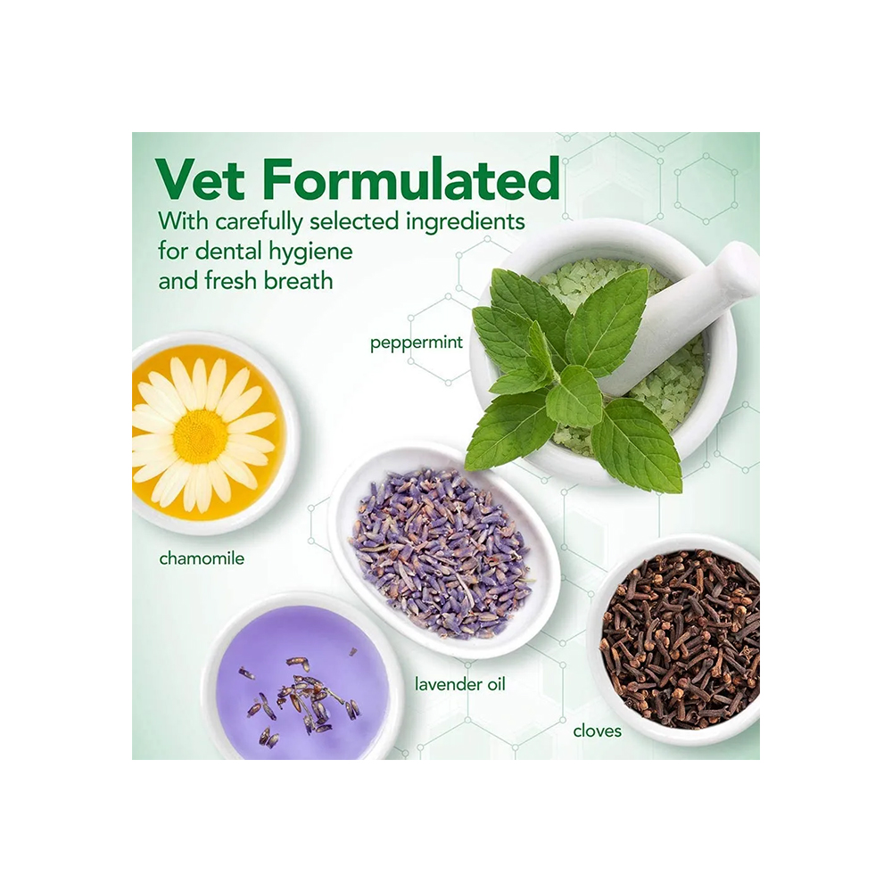 کیت مسواک و خمیر دندان وتس بست مخصوص پاپی Vet's best puppy dental kit
