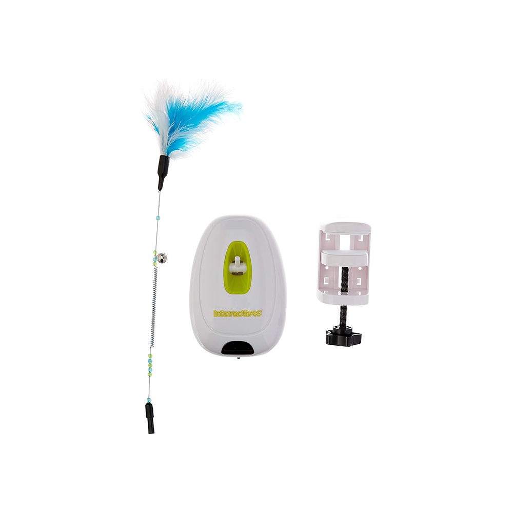 اسباب بازی فکری گربه پر دار AFP Jumping Wand