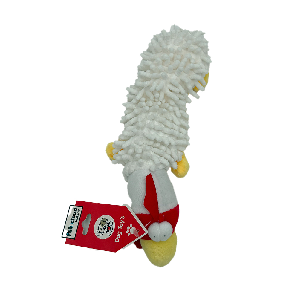 عروسک سگ طرح مرغ