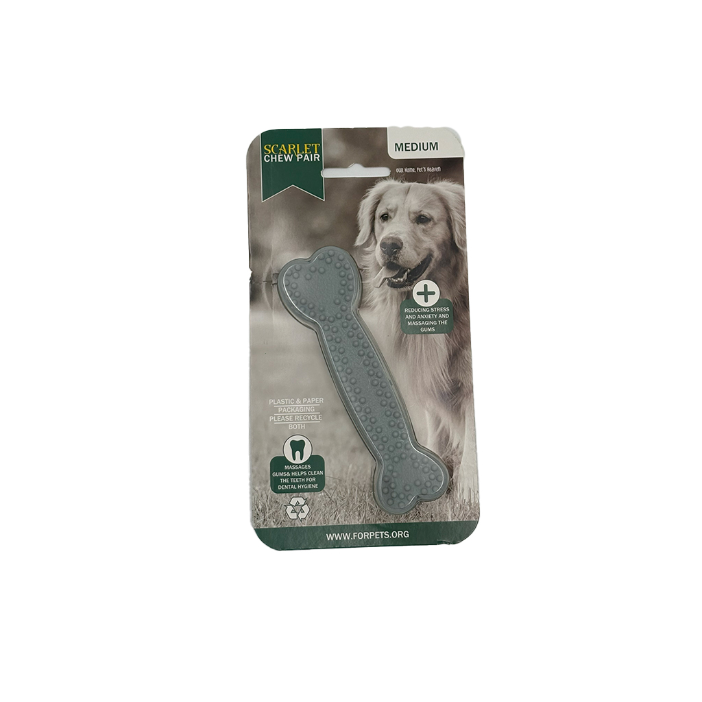 استخوان دندانی سگ اسکارلت مدل Scarlet Chew Pair 