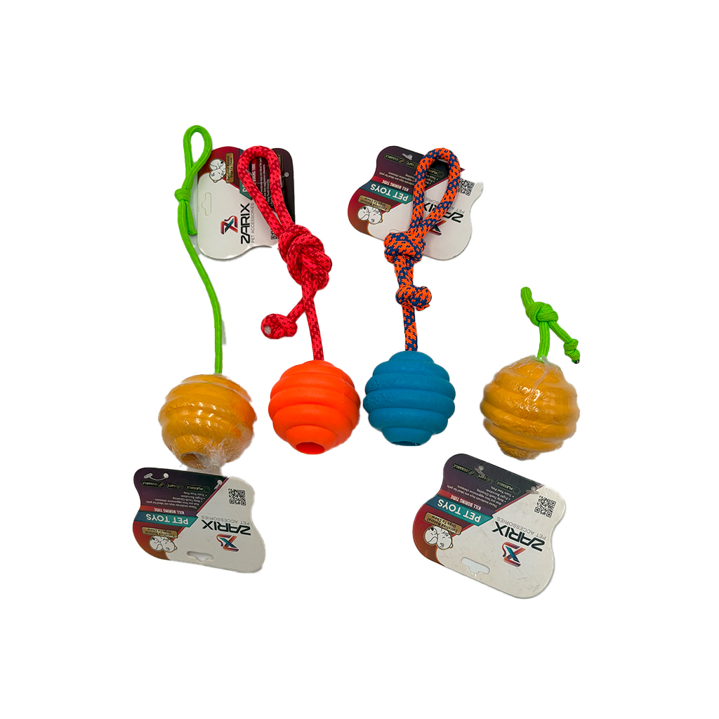 توپ لاستیکی طناب‌دار Zarix