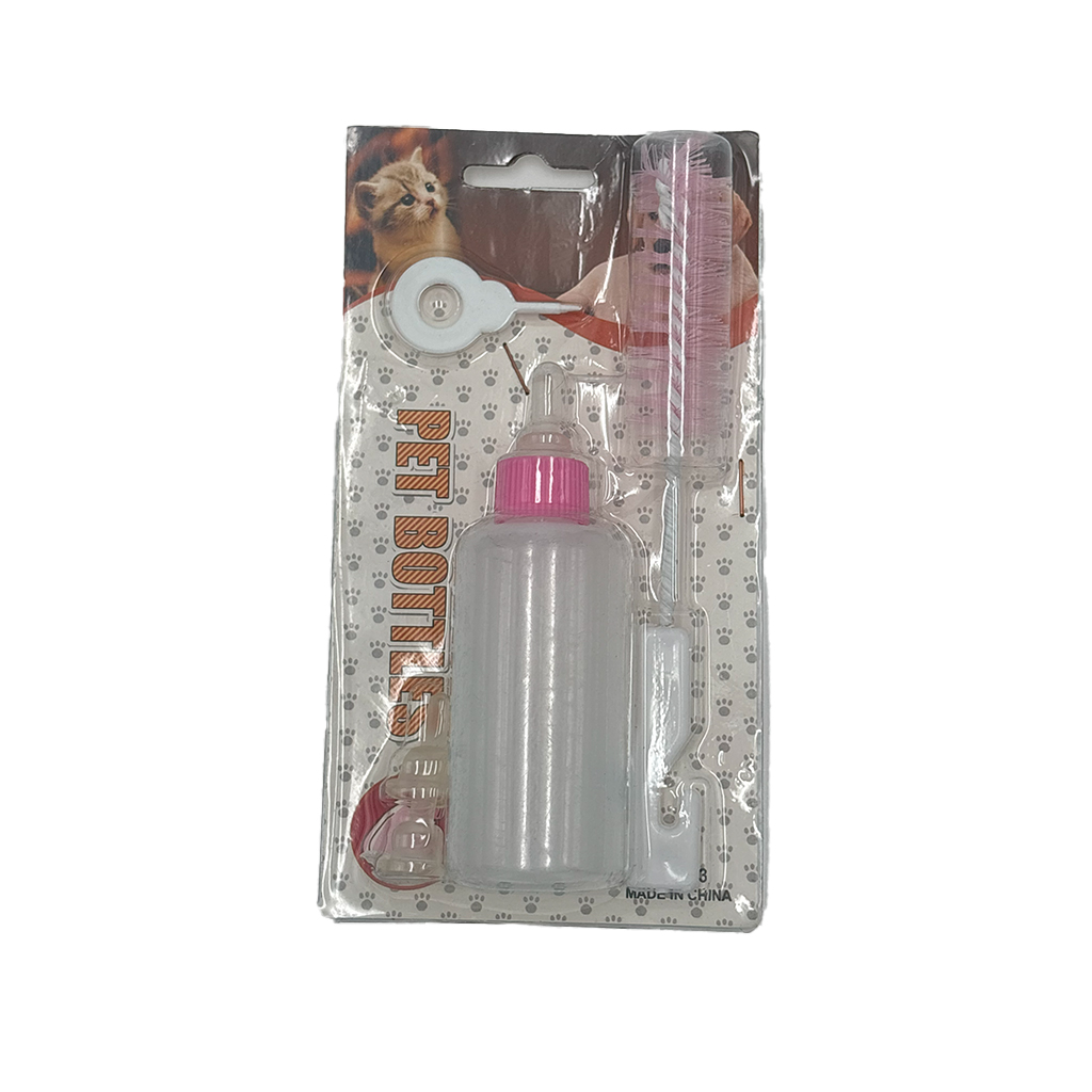 ست شیشه شیر مخصوص توله و بچه‌گربه