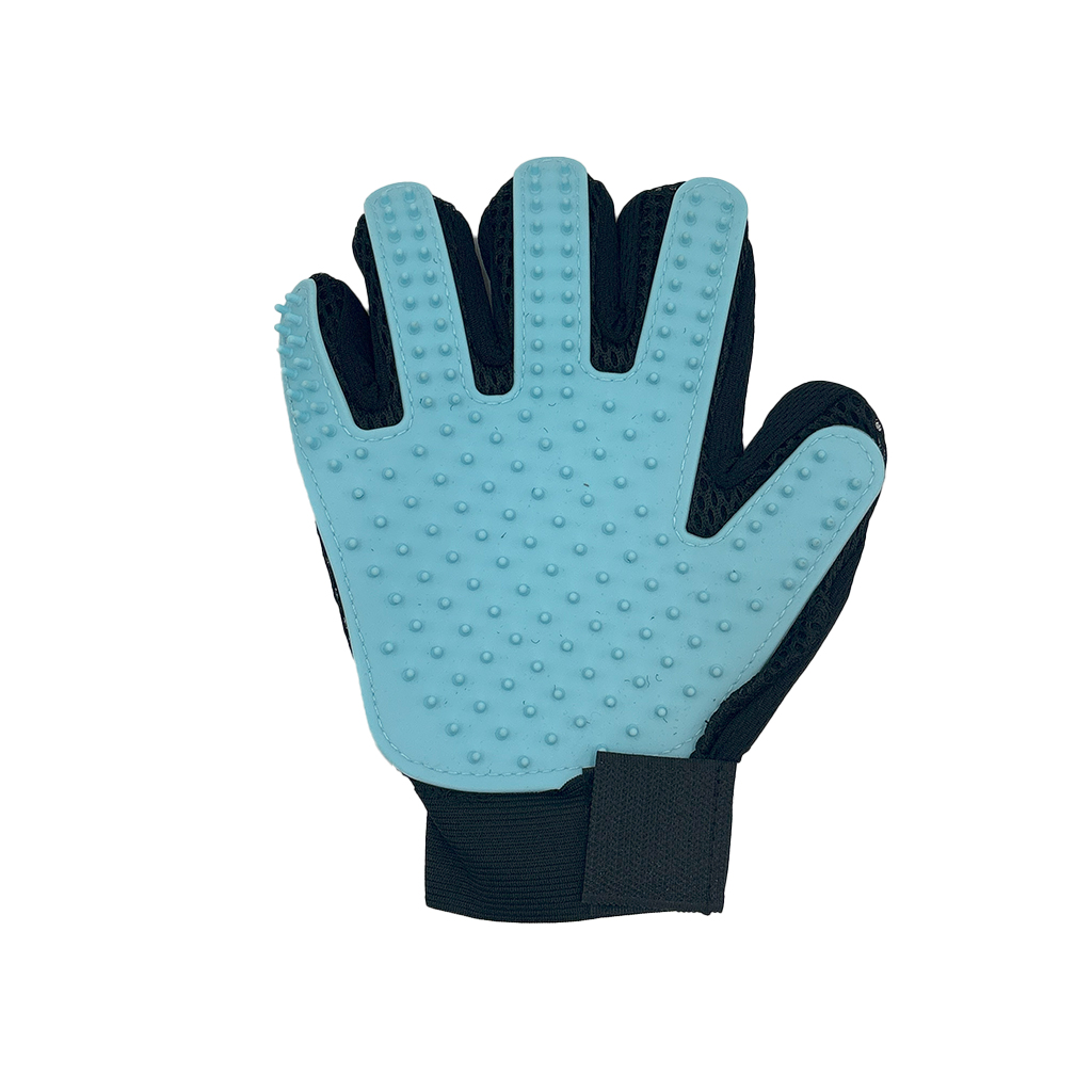 دستکش مخصوص شانه زدن سگ و گربه