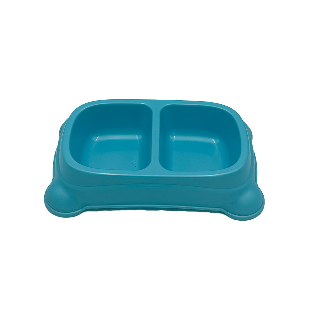 ظرف دو قسمته مخصوص آب و غذای سگ و گربه