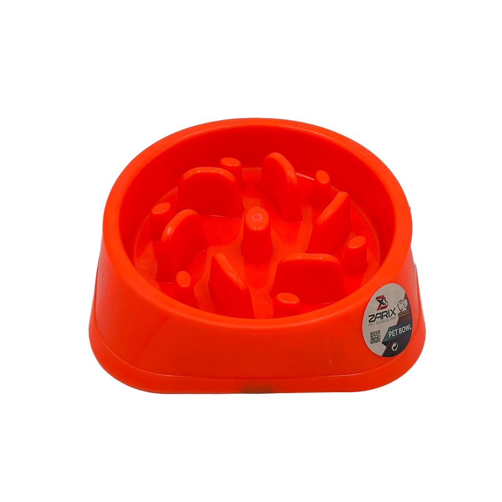ظرف غذای آرام‌خور مخصوص سگ و گربه