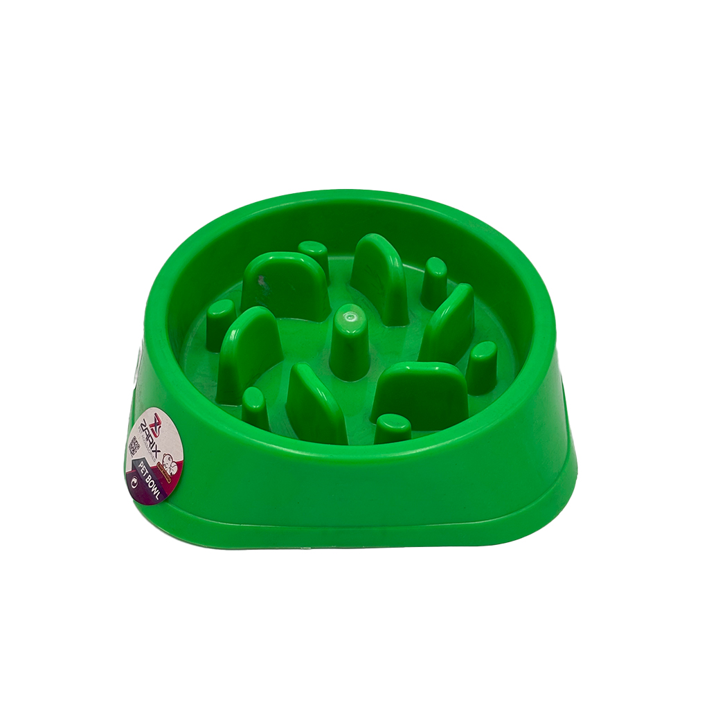 ظرف غذای آرام‌خور مخصوص سگ و گربه