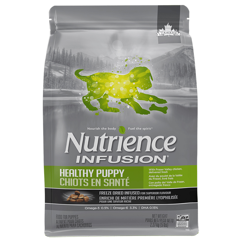 غذای خشک توله‌سگ نوترینس Nutrience Healthy Puppy Chicken