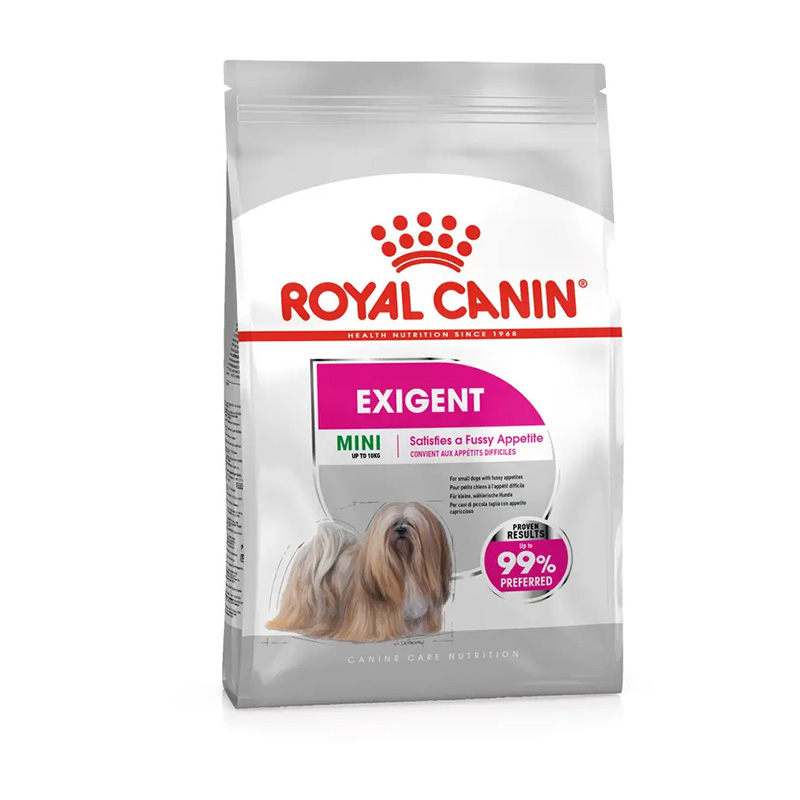 غذای خشک مخصوص سگ‌های بدغذا (نژاد کوچک) Royal Canin Mini Exigent 