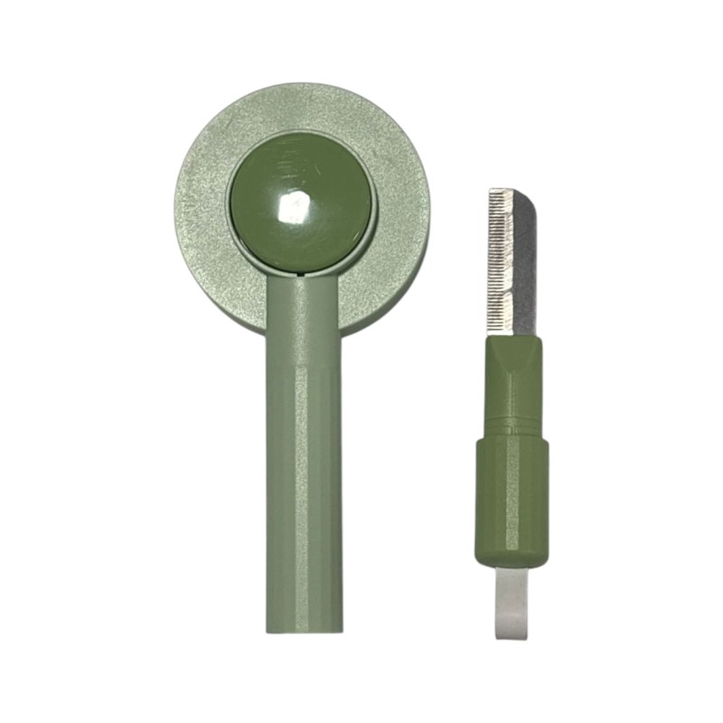 ست برس تخلیه‌دار و گره‌بازکن سگ و گربه