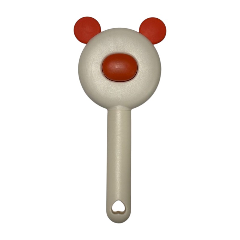 برس تخلیه‌دار سگ و گربه مدل گوش‌دار