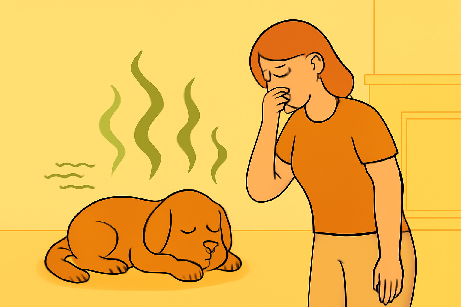 علت بوی بدن در حیوانات خانگی 